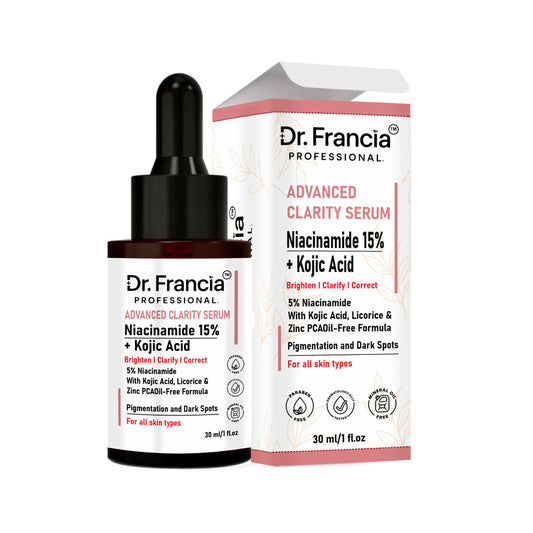 Dr. Francia Professional Advanced Clarity Serum | 15% Niacinamide + Kojic Acid