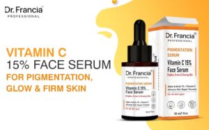 Dr. Francia Vitamin C 15% Serum with Alpha Arbutin | Brightening & Anti-Pigmentation Formula (30ml)